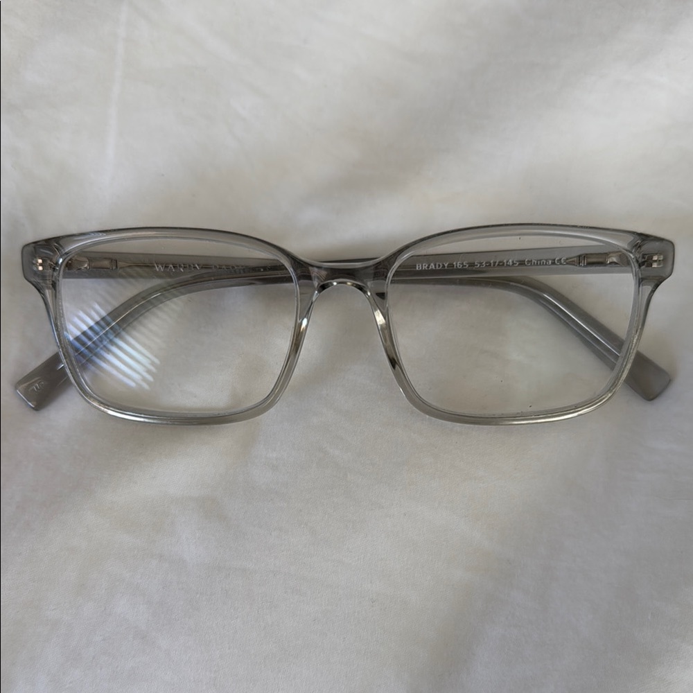Warby Parker Brady Medium Sea Glass Grey Eyeglasses